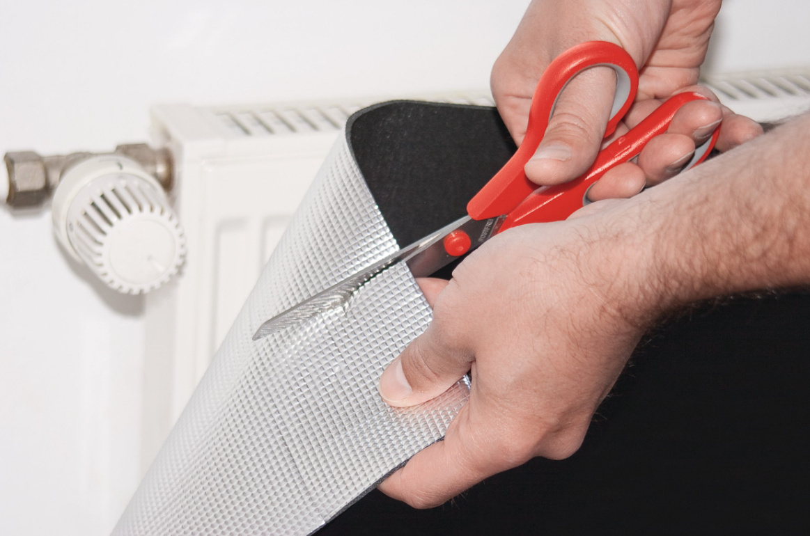 1M 50CM EKRAN ZA GRZEJNIKOWY PIANKA 5MM ALU OSZCZĘDZAJ